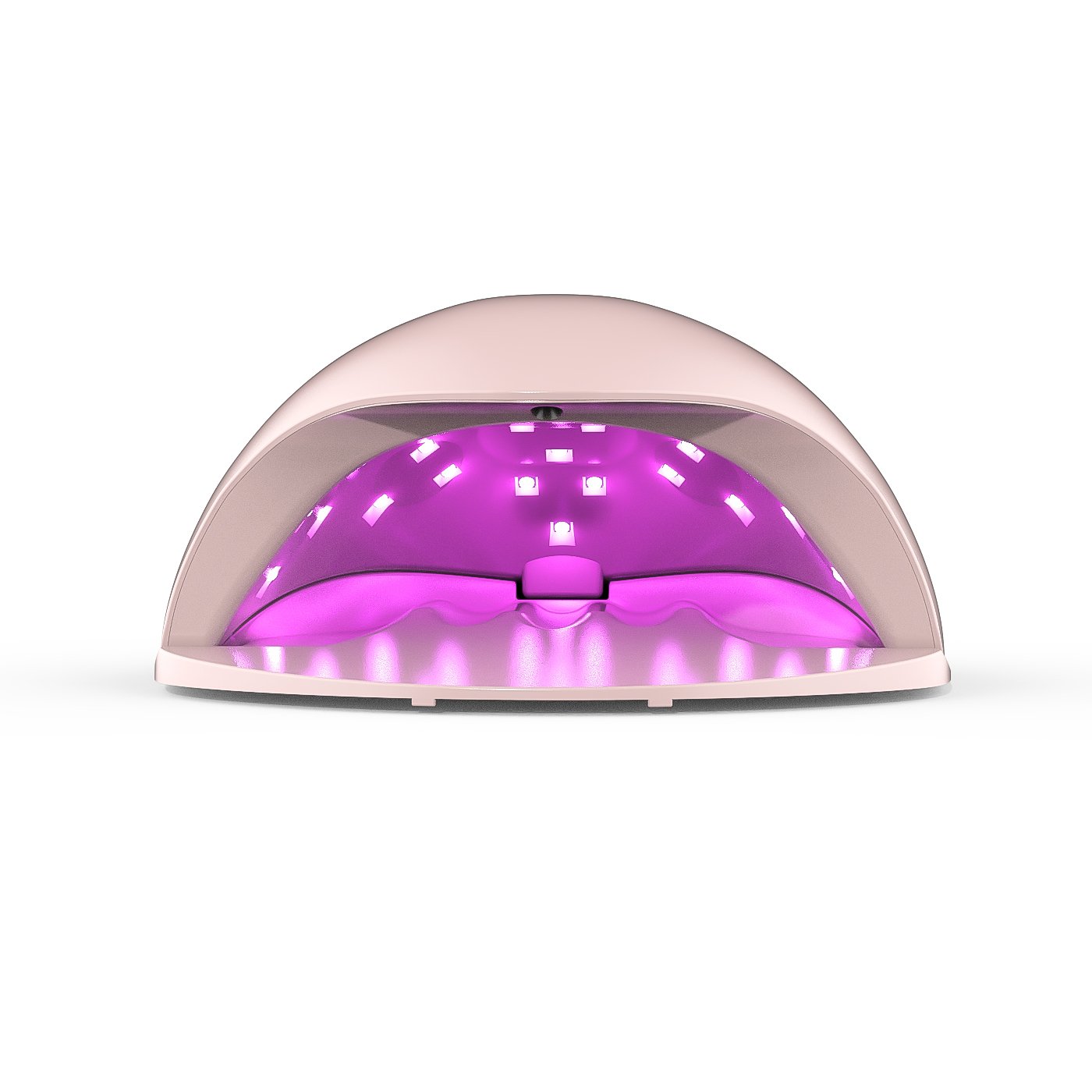 UV LED for Gel Nails,Display with 3 Timer LED Nail Lamp,30/60/120s 3Timer for All Gel Polish,Over-Temperature Protection, Smart Sensor Larger Chamber with Removable Base image 2