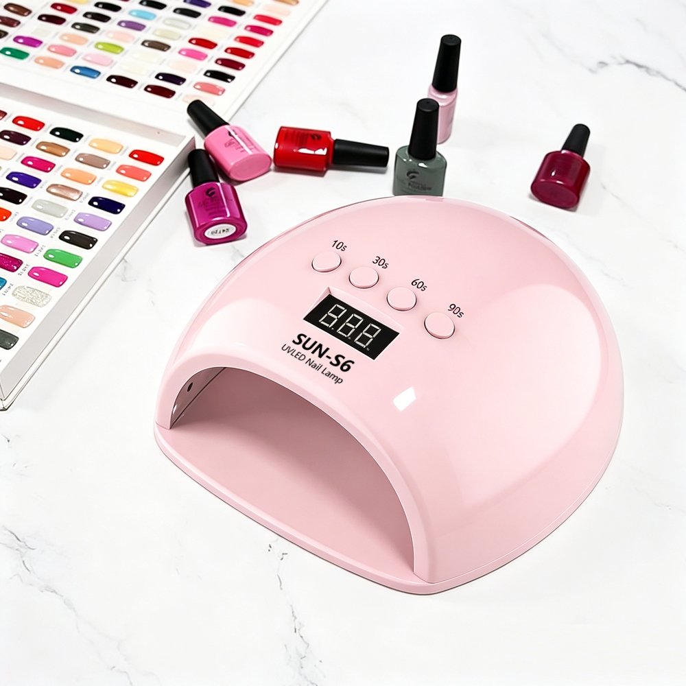 UV LED Nail Lamp, UV Light, Professional Nail Dryer | Plug-In, LCD Display, Auto Sensor, 4 Timers and Sensitive Mode image 4
