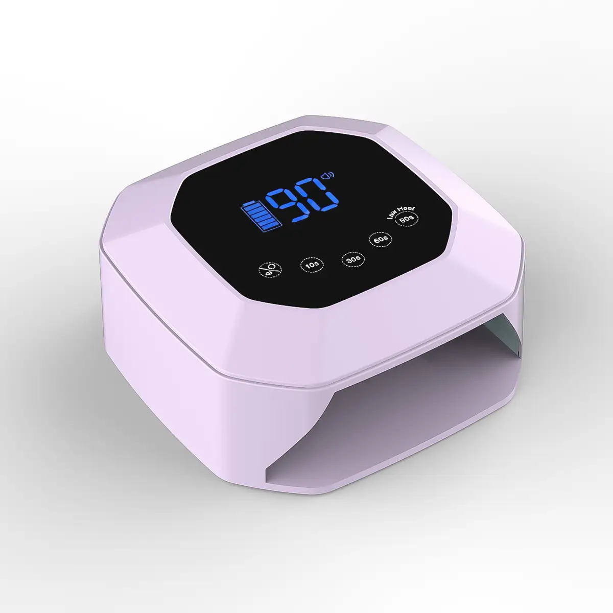 UV Nail Lamp 54W, Cordless Gel UV Led Nail Lamp for Gel Nail Polish, Rechargeable UV Nail Light Nail Dryer with 4 Timer and LCD Display, Professional Fast Curing Lamp Nail Art Tools image 6