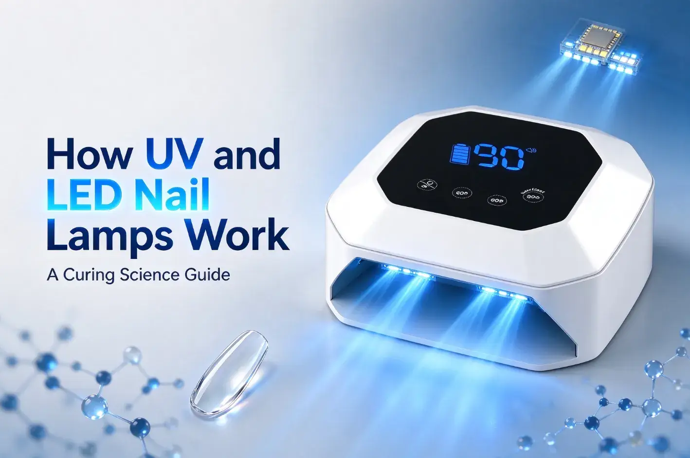 How UV and LED Nail Lamps Work A Curing Science Guide