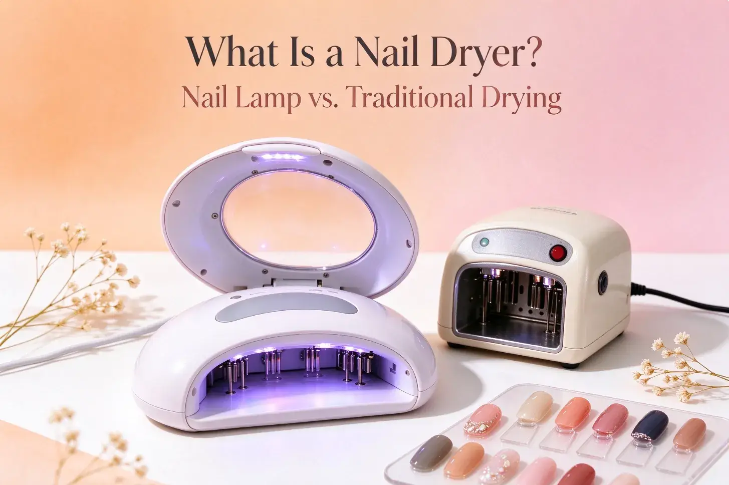 What Is a Nail Dryer Nail Lamp vs. Traditional Drying